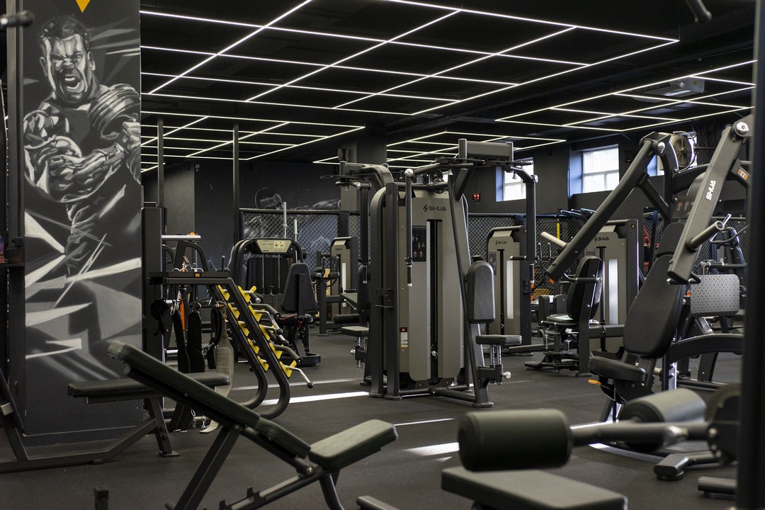 Тренажёрный зал клуба S89 Fitness в Алматы